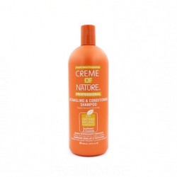 Creme Of Nature Sunflower/coco Champú Detangling Acondicionador Champú 946 Ml