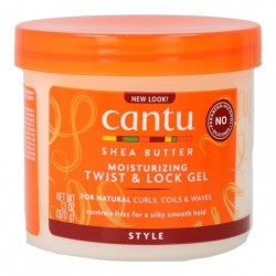 Cantu Shea Butter Natural Hair Hidratante Twist & Lock Gel 370 Gr