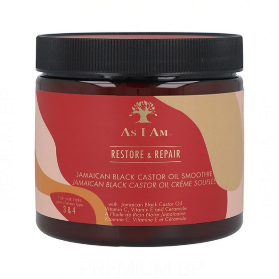 As I Am Jamaican Black Castor Oil Smoothie Crema 454G/16Oz