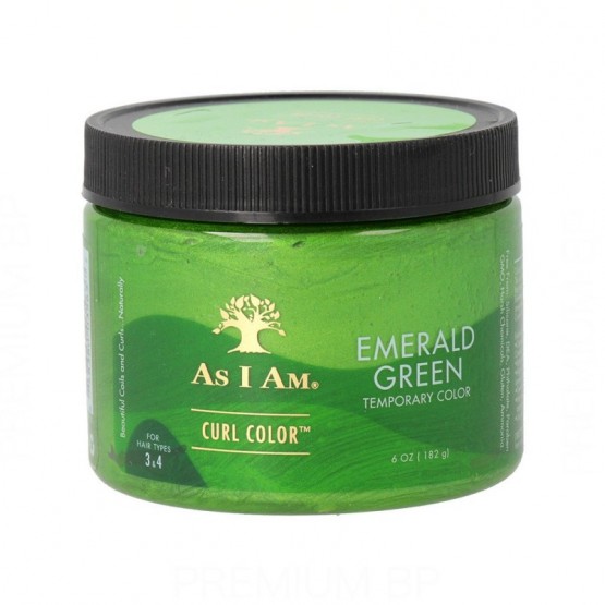 As I Am Curl Color Tinte Color Temporal Emerald Green 182 g