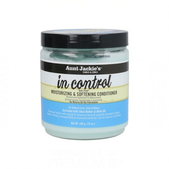 Aunt Jackie's Curls & Coils In Control Acondicionador Hidratante y Suavizante 426 g