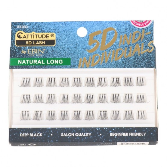 Ebin New York Cattitude 5D Indi Individuals Lash Natural Long 003