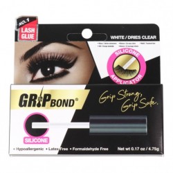 Ebin New York Grip Bond Eyelash Adhesive 5G White Bottle75 gr