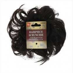 Beauty Town Hair Profissional Scrunchie Natural Preto (40022)