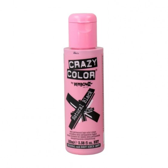 Crazy Color 32 Natural Negro 100ml