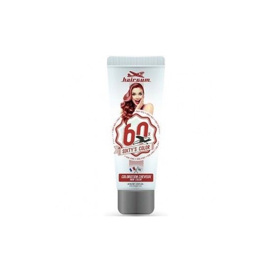 TINTE HAIRGUM SIXTY’S COLOR ONLY RED 60ML