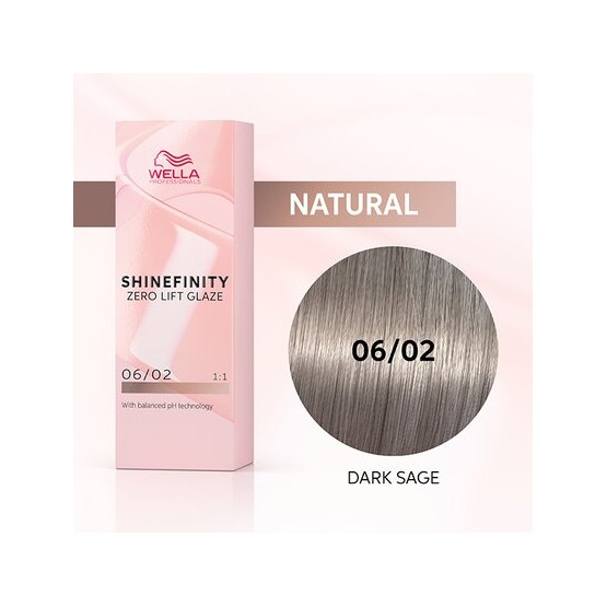 Shinefinity Zero Lift Glaze - Natural Dark Sage 06/02, 60ml