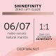 Shinefinity Zero Lift Glaze - Natural Deep Walnut 06/07, 60ml