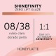 Shinefinity Zero Lift Glaze - Warm Honey Latte 08/38, 60ml