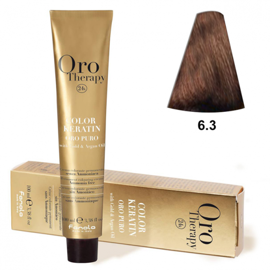 TINTE KERATIN ORO PURO Nº 6.3 100ML