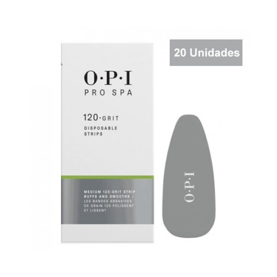 20 RECAMBIOS PARA LIMA OPI FOOT FILE (80 O 120 GRIT)