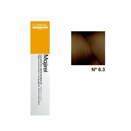 TINTE MAJIREL L´OREAL 6.3 RUBIO OSCURO DORADO 50ml