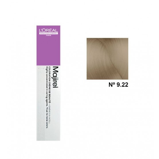 TINTE MAJIREL L´OREAL 9.22 RUBIO MUY CLARO IRISADO PROFUNDO 50ml