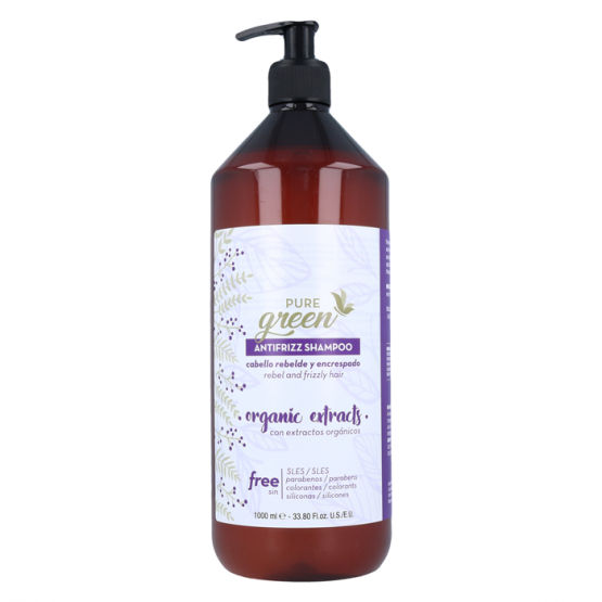 CHAMPU PURE GREEN ANTIFRIZZ 1000ML