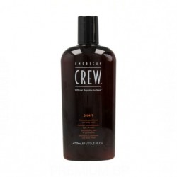 American Crew Classic 3-in-1 Champú, Acondicionador y Gel de Baño 450 ml